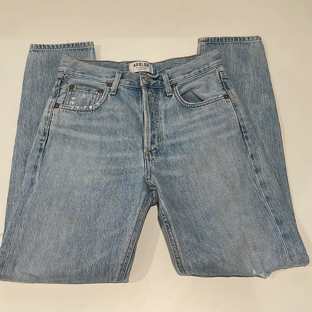 Agolde JAMIE Distressed Women Jeans